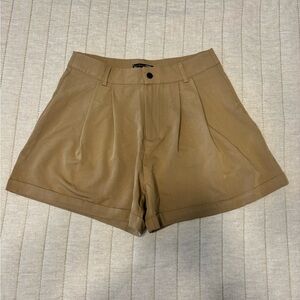 Women's Tan Shorts